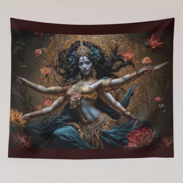Item preview, Bhadra Kali Giver of blessings designed and sold by AliceWhiteDF.