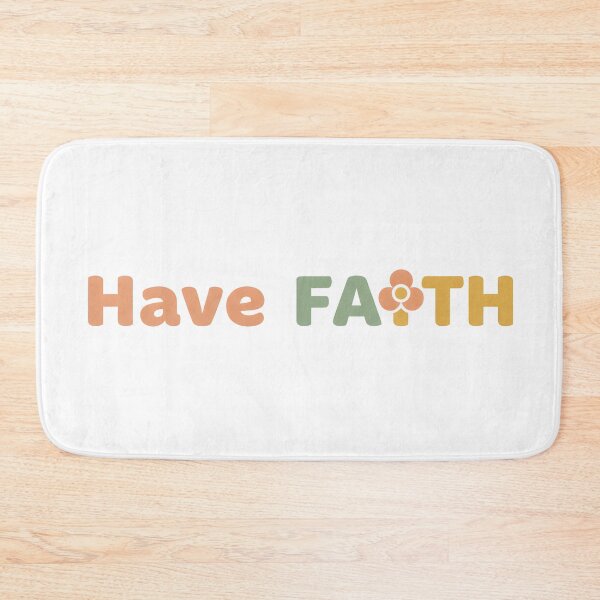 Item preview, Have FAITH Flower Typography designed and sold by dreephic22.
