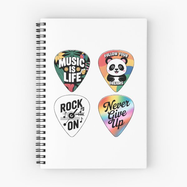 Item preview, FOUR REALISTIC GUITAR PICKS designed and sold by KISHNAY-FASHION.