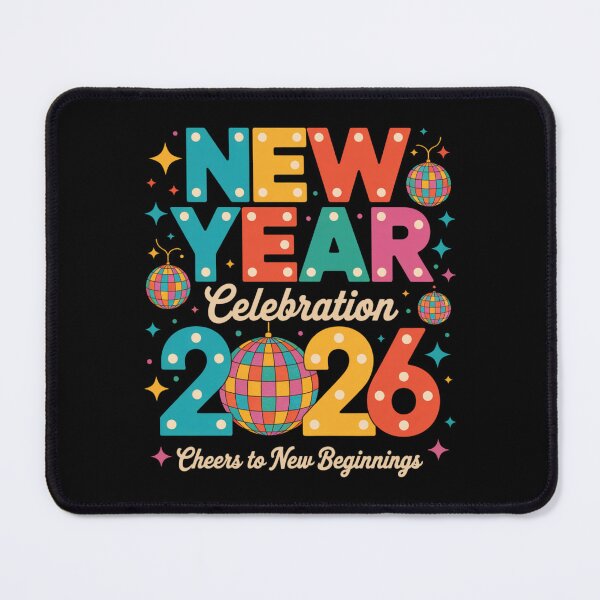 Item preview, New Year Celebration 2026 Disco Ball Matching designed and sold by FreshVibe Prints.