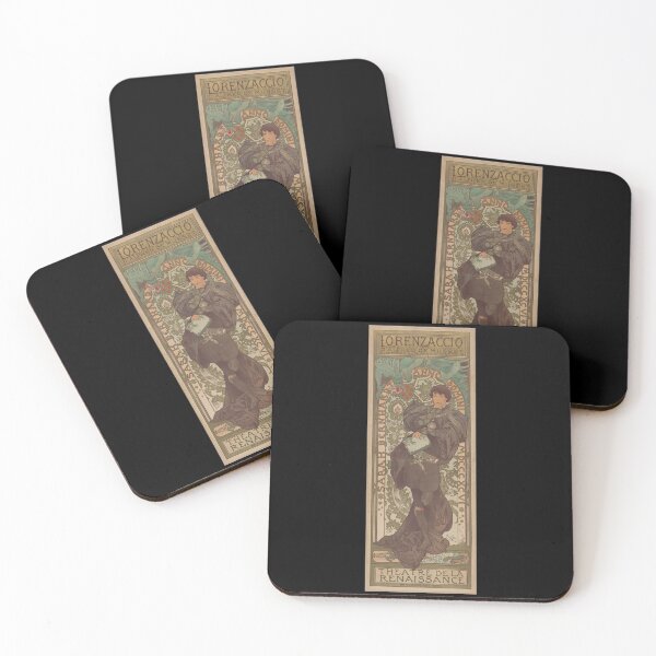 Item preview, Alphonse Mucha poster for Sarah Bernhardt in Lorenzaccio designed and sold by Matthew Kinnersly.