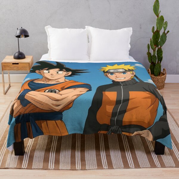 Item preview, Goku y Naruto — Héroes de la esperanza designed and sold by OuroToon.