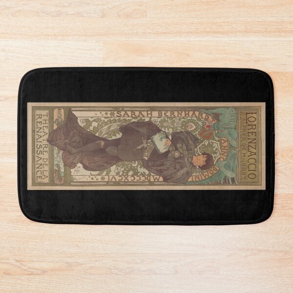 Item preview, Alphonse Mucha poster for Sarah Bernhardt in Lorenzaccio designed and sold by Matthew Kinnersly.