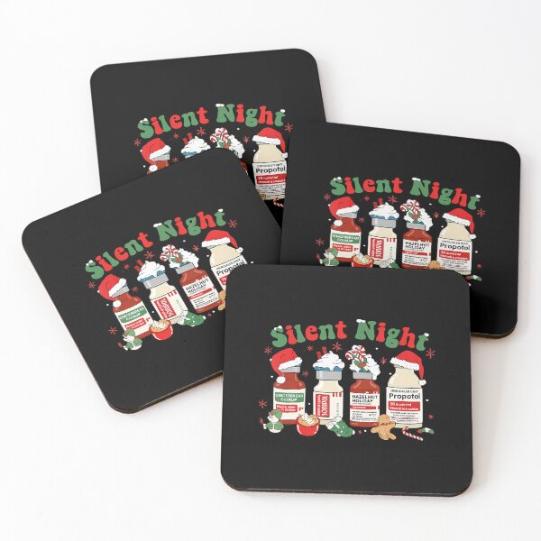Item preview, Funny Santa Propofol Silent Night Icu Nurses Merry Christmas designed and sold by TerryAnnie.