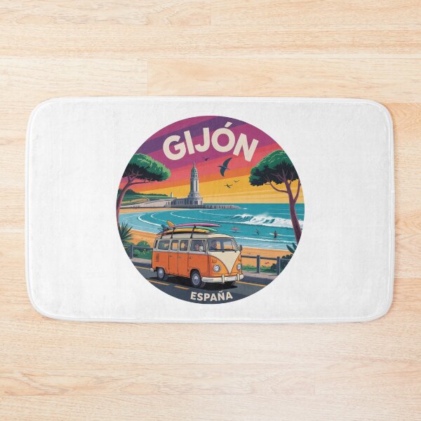 Item preview, Gijón España - Sunset Surf designed and sold by CircinusStore.
