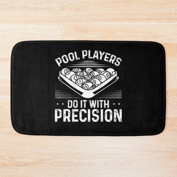 Item preview, Pool Players Do It With Precision Backprint Pool Player designed and sold by AntoinetteKris.