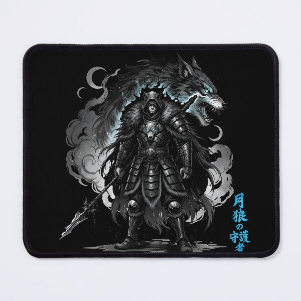 Item preview, Wolf Clan Warrior – Dark Lunar Guardian (Couple or Single Design) designed and sold by Ahmed-G-Designs.