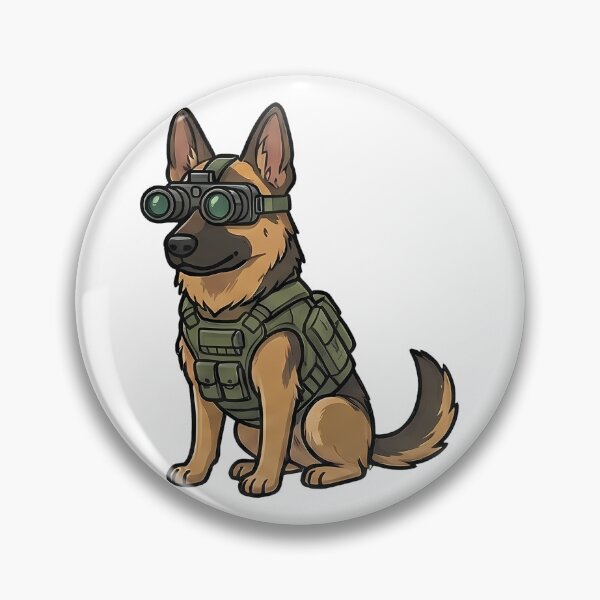 Item preview, Tactical German Shepherd Dog K9 Binoculars designed and sold by k3rstman1.