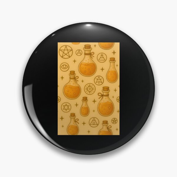 Item preview, Mystic Potions and Sigils Orange Pattern designed and sold by OccateVadin.