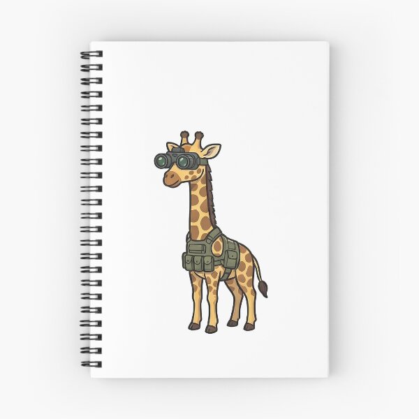 Item preview, Tactical Giraffe Explorer Binoculars Military Animal designed and sold by k3rstman1.