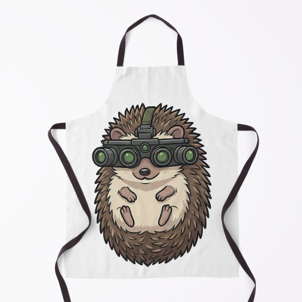 Item preview, Cute Hedgehog Night Vision Goggles Tactical Animal designed and sold by k3rstman1.