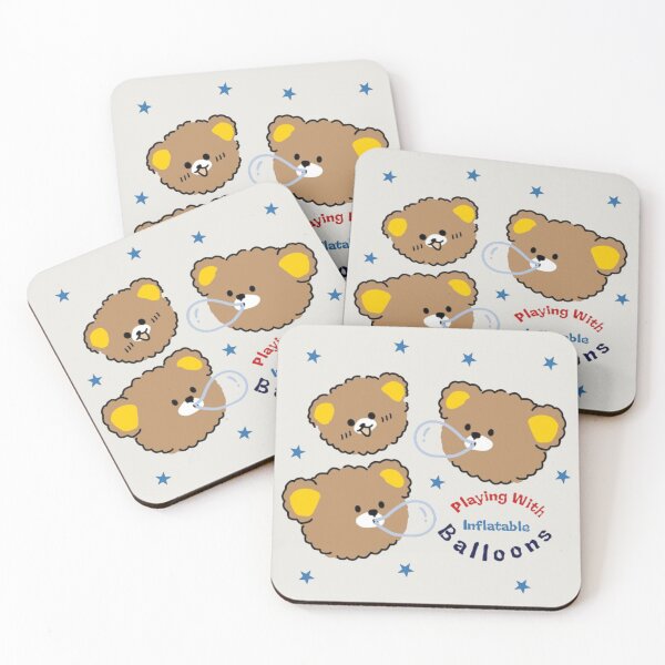 Item preview, Bears Playing designed and sold by kawaiistudio.