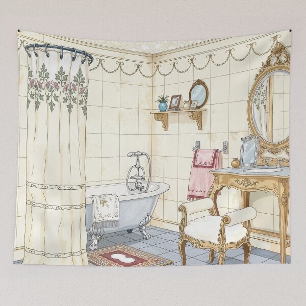Item preview, Ladies Room designed and sold by Finding Fortuity.