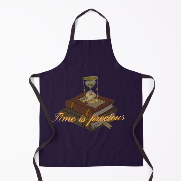 Item preview, Time is Precious: Hourglass and Books Design designed and sold by CutePearlStudio.