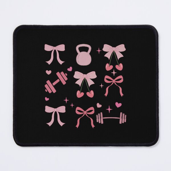 Item preview, Coquette Bow Workout Weightlifting Gym Fitness Deadlift designed and sold by AntoinetteKris.