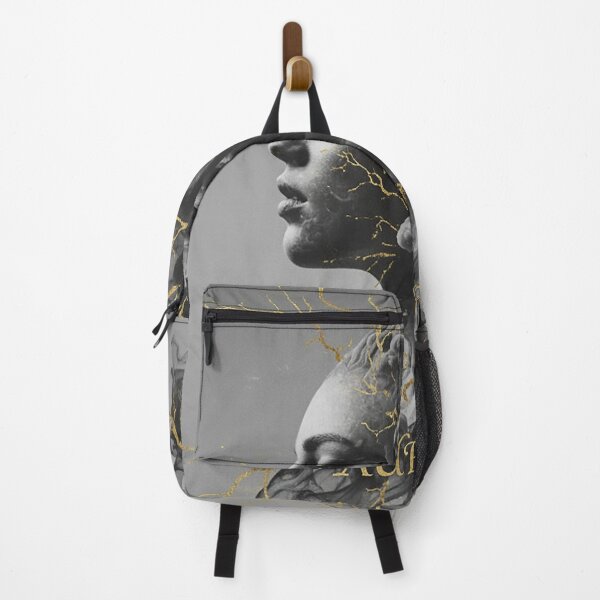 Item preview, Gilded Profile Emerging from Ethereal Smoke designed and sold by newvisionart191.