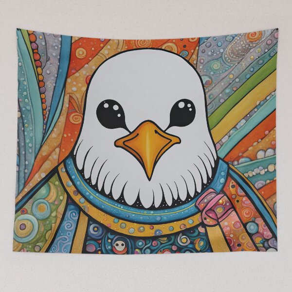 Item preview, Seagull as an Anti Hero wearing leotards and a cape designed and sold by Colin Bentham.