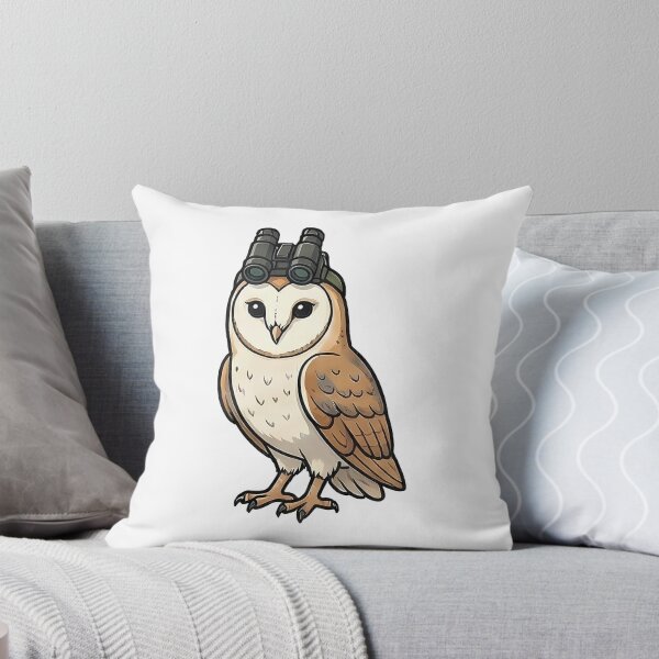 Item preview, Cute Owl Binoculars Birdwatching Cartoon designed and sold by k3rstman1.