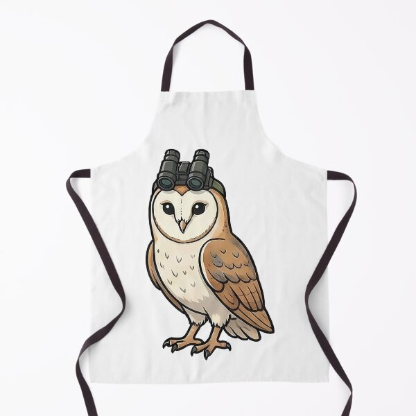 Item preview, Cute Owl Binoculars Birdwatching Cartoon designed and sold by k3rstman1.