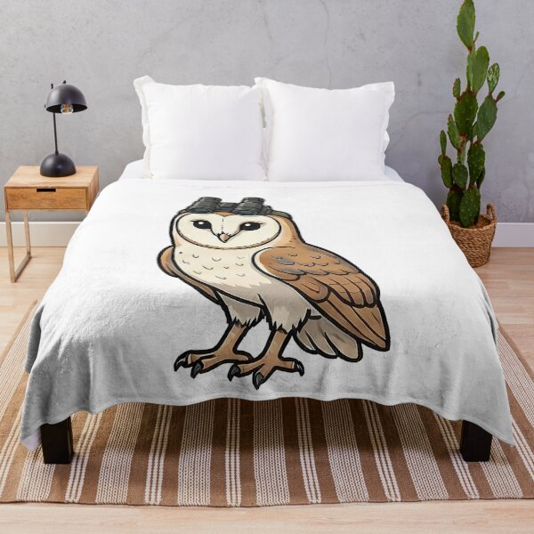 Item preview, Cute Owl Binoculars Birdwatching Cartoon designed and sold by k3rstman1.