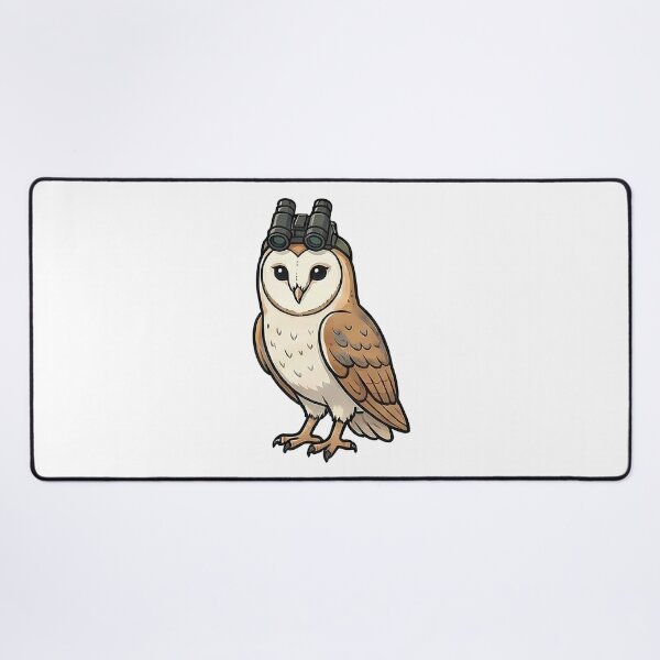Item preview, Cute Owl Binoculars Birdwatching Cartoon designed and sold by k3rstman1.