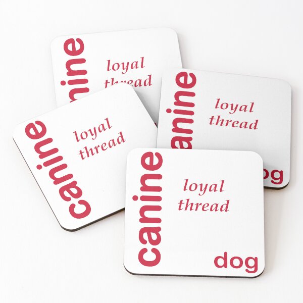 Item preview, Canine Dog Loyal Thread designed and sold by Pet-DeLish.