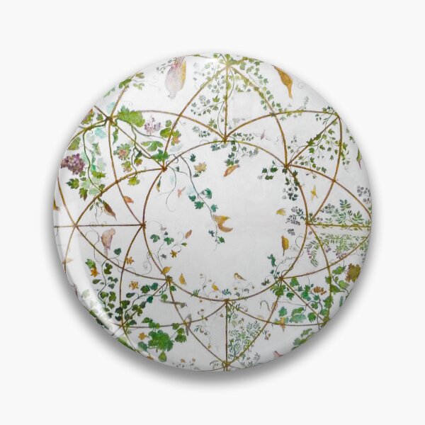 Item preview, Renaissance fresco painting depicting a garden designed and sold by likiska.