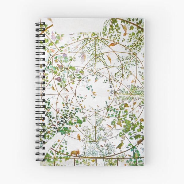 Item preview, Renaissance fresco painting depicting a garden designed and sold by likiska.