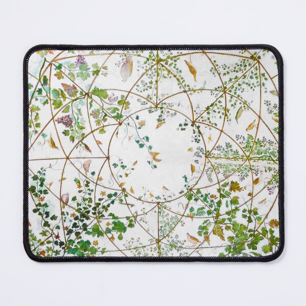 Item preview, Renaissance fresco painting depicting a garden designed and sold by likiska.