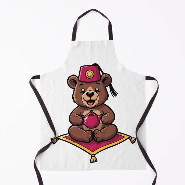 Item preview, Cute Bear Fez Magic Carpet Teapot designed and sold by k3rstman1.