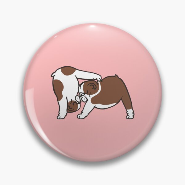 Item preview, Acroyoga English Bulldog  designed and sold by Huebucket.