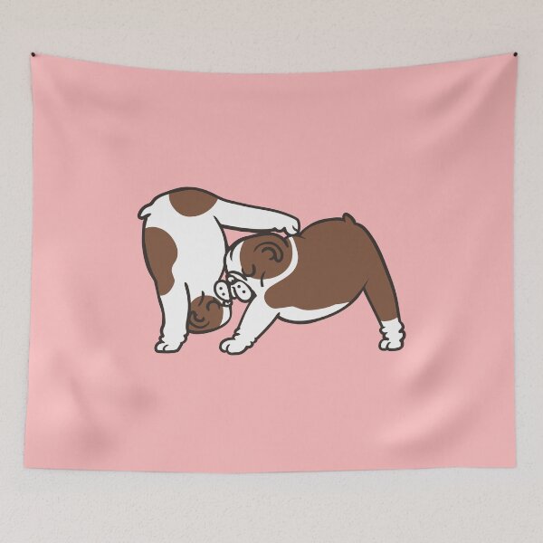 Item preview, Acroyoga English Bulldog  designed and sold by Huebucket.