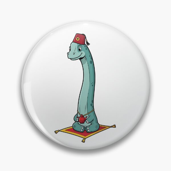 Item preview, Cute Brachiosaurus Fez Magic Carpet designed and sold by k3rstman1.