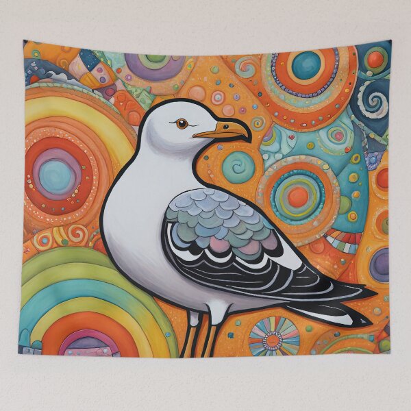 Item preview, Seagull as an Anti Hero wearing leotards and a cape designed and sold by Colin Bentham.