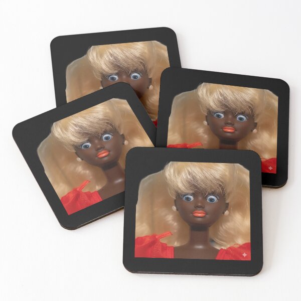Item preview, Funny Disgusting Doll Black Girl face Meme designed and sold by BASKF.