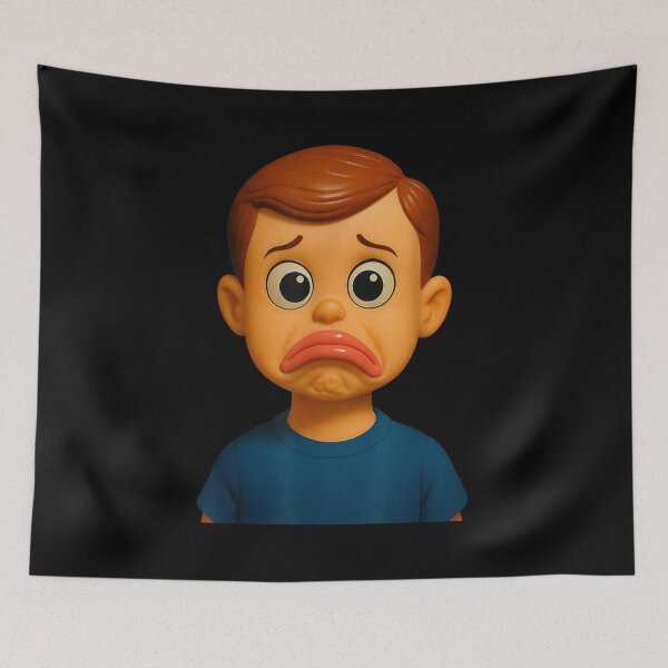 Item preview, Funny Disgusting Doll face Meme Boy  designed and sold by BASKF.