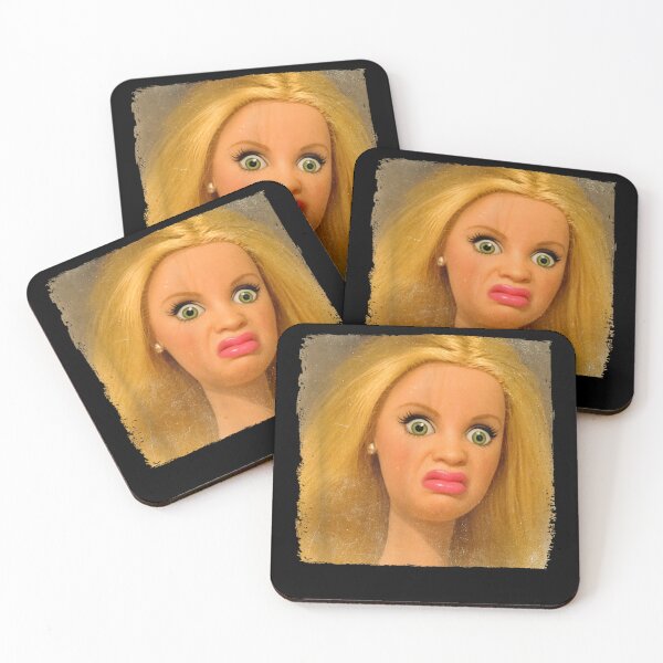 Item preview, Funny Disgusting Doll face Meme designed and sold by BASKF.