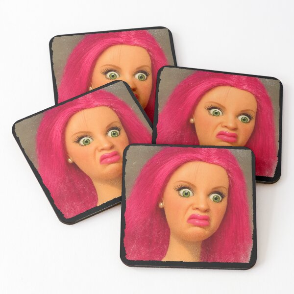Item preview, Funny Disgusting Doll face Meme designed and sold by BASKF.