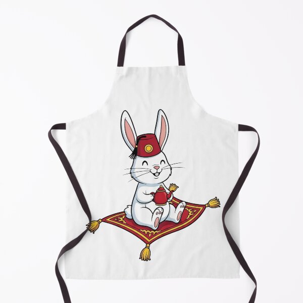 Item preview, Cute Bunny Riding Magic Carpet Arabian Fez Teapot designed and sold by k3rstman1.