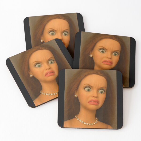 Item preview, Disgusted Doll Meme Face  designed and sold by BASKF.