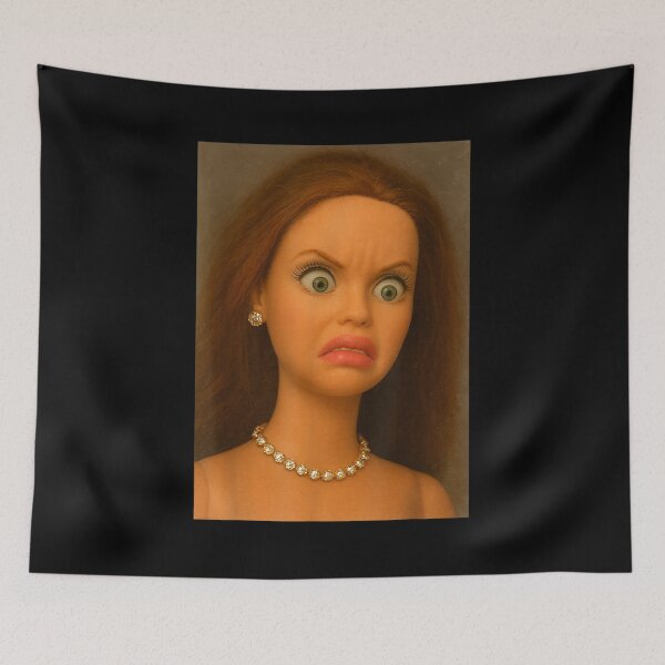 Item preview, Disgusted Doll Meme Face  designed and sold by BASKF.