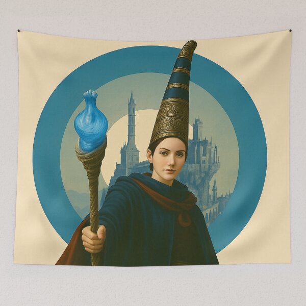 Item preview, Elden Ring Travel Poster - Raya Lucaria Academy (Queen Rennala)  designed and sold by PizzaBaratheon.
