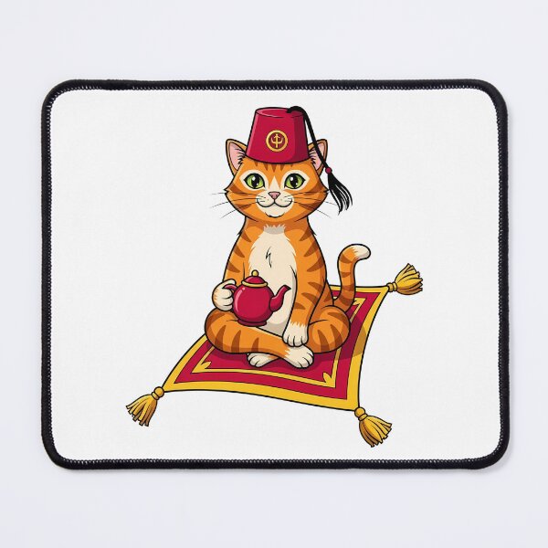 Item preview, Magical Cat Fez Teatime Design designed and sold by k3rstman1.