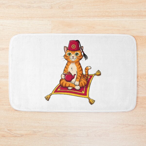 Item preview, Magical Cat Fez Teatime Design designed and sold by k3rstman1.