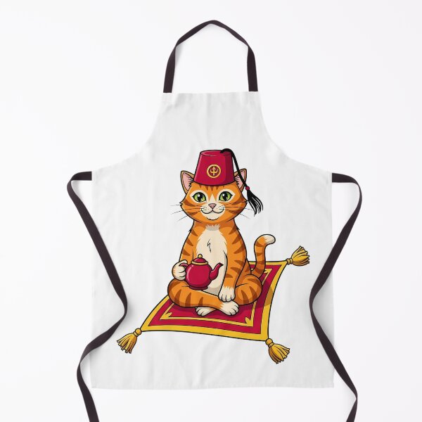 Item preview, Magical Cat Fez Teatime Design designed and sold by k3rstman1.