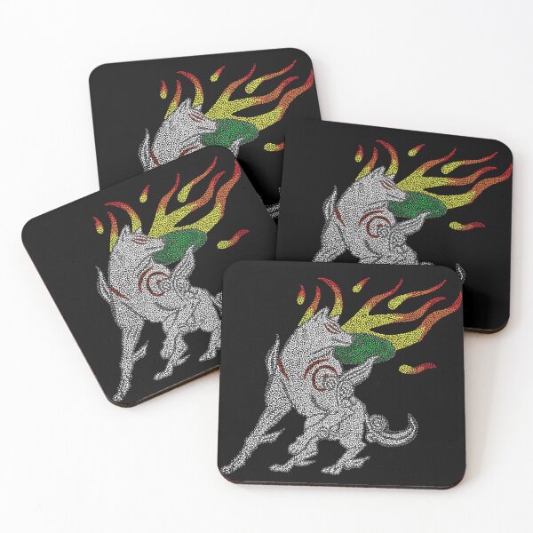 Item preview, Okami and Logo Stippling designed and sold by Sophronitis Designs.