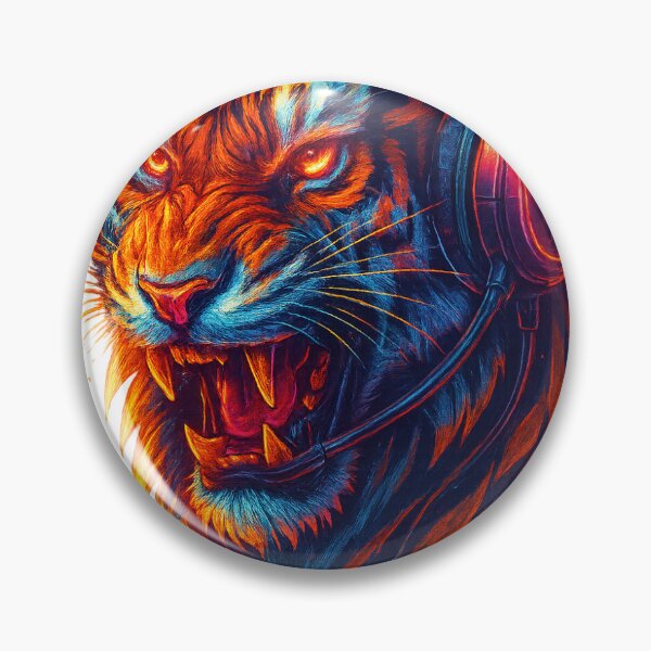 Item preview, Tiger with headset designed and sold by PantherKivv.
