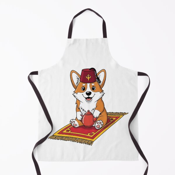 Item preview, Cute Corgi Fez Magic Carpet Tea designed and sold by k3rstman1.