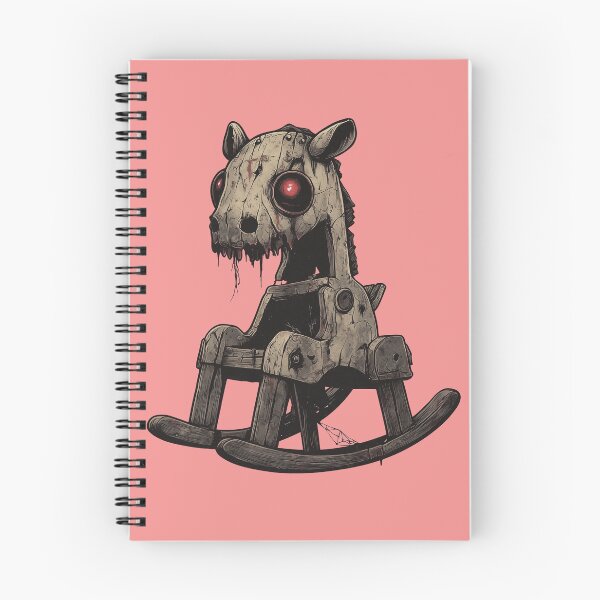 Item preview, Cursed Rocking Horse from Hell designed and sold by DigitalArtKiosk.