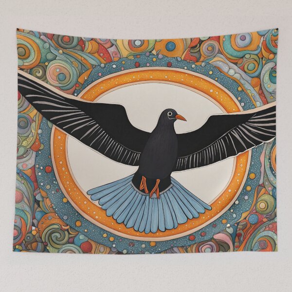 Item preview, Seagull as an Anti Hero wearing leotards and a cape designed and sold by Colin Bentham.
